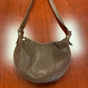 Vintage Bruno Magli Vintage Brown Embossed Leather Bag EUC